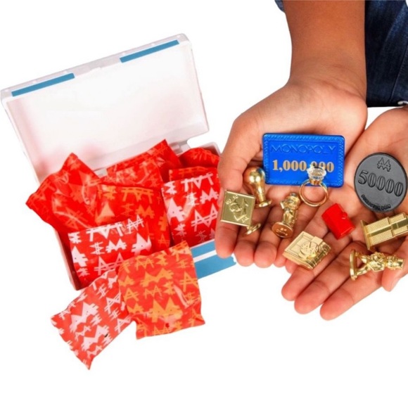 Monopoly Surprise Collectibles Community Chest New Tokens 10 Surprises Lot - Picture 8 of 9